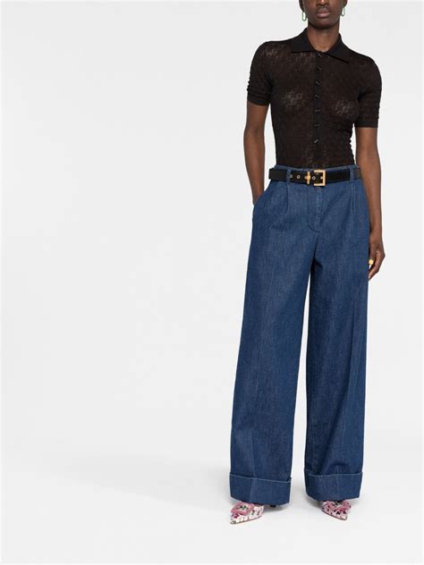 gucci dress pants women|Gucci high waisted pants.